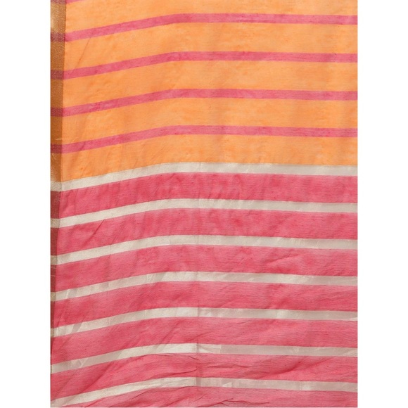 Beige & Pink Yoke Design Kurta with Palazzos & Dupatta for Women, Brand Indo Era - Picture 5 of 15